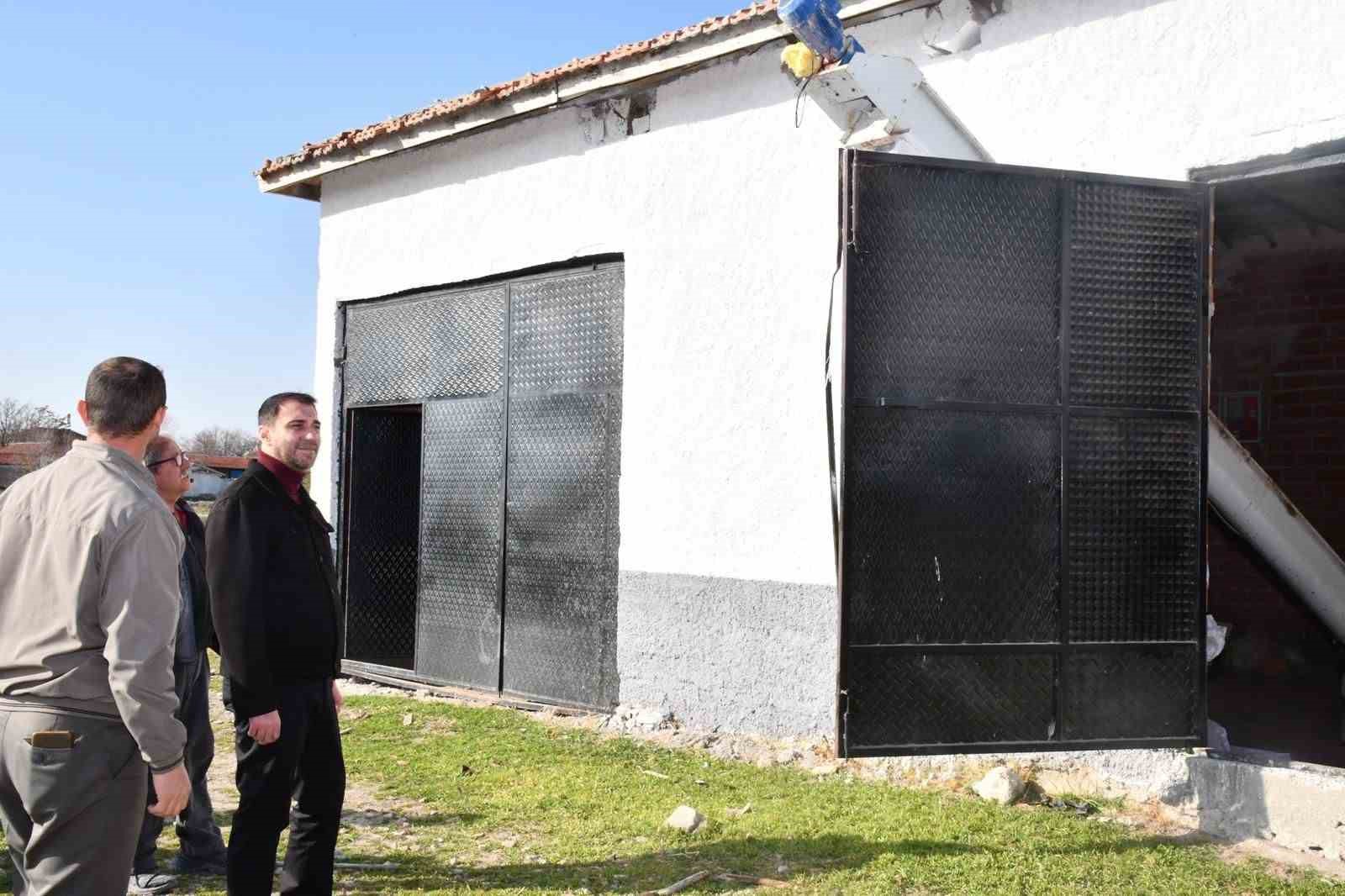 Beylikova Belediyesi’nden Aşağıdudaş Mahallesi’ne selektör tesisi
