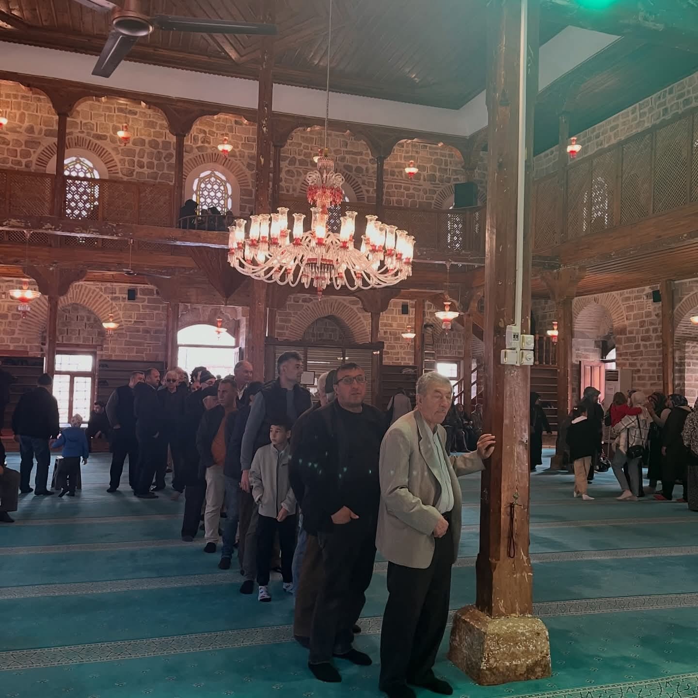 Beypazarı’nda Sakal-ı Şerif tarihi camide ziyarete açıldı
