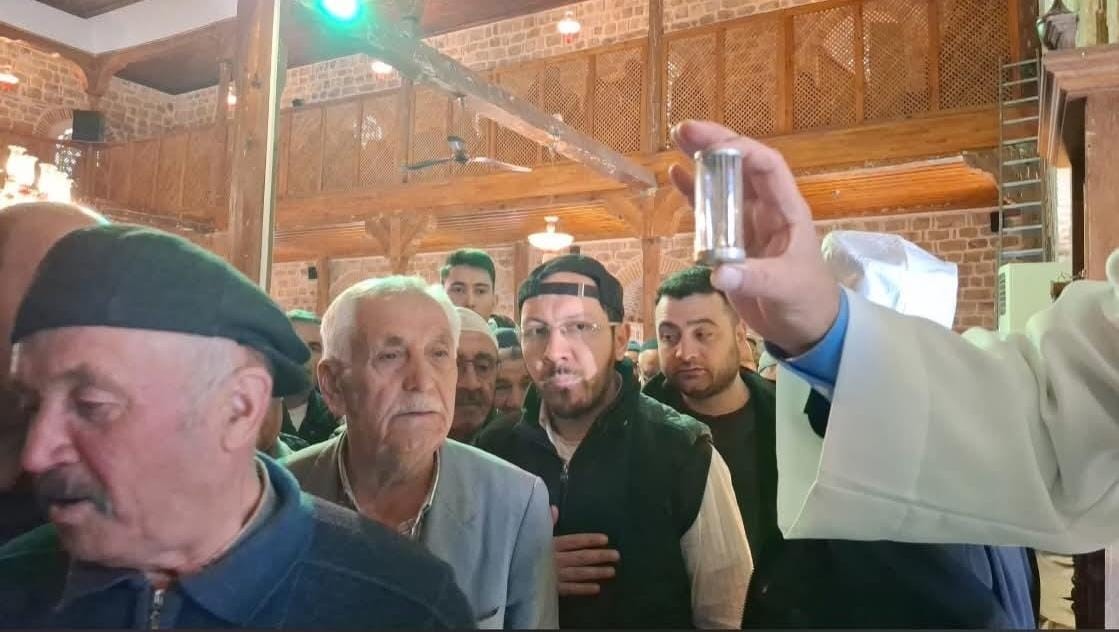 Beypazarı’nda Sakal-ı Şerif tarihi camide ziyarete açıldı
