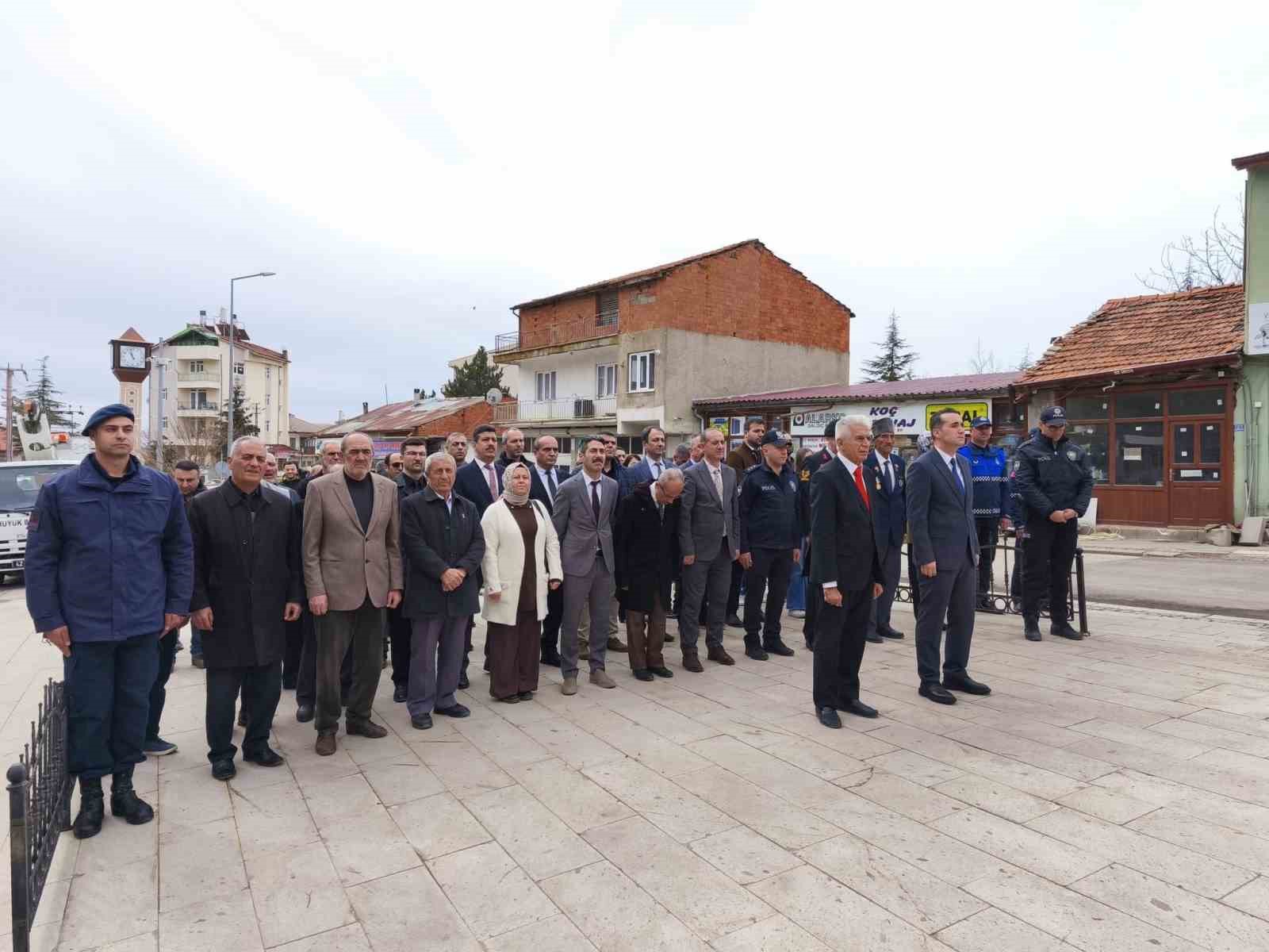 Beyşehir, Akşehir ve Hüyük’te şehitler anıldı
