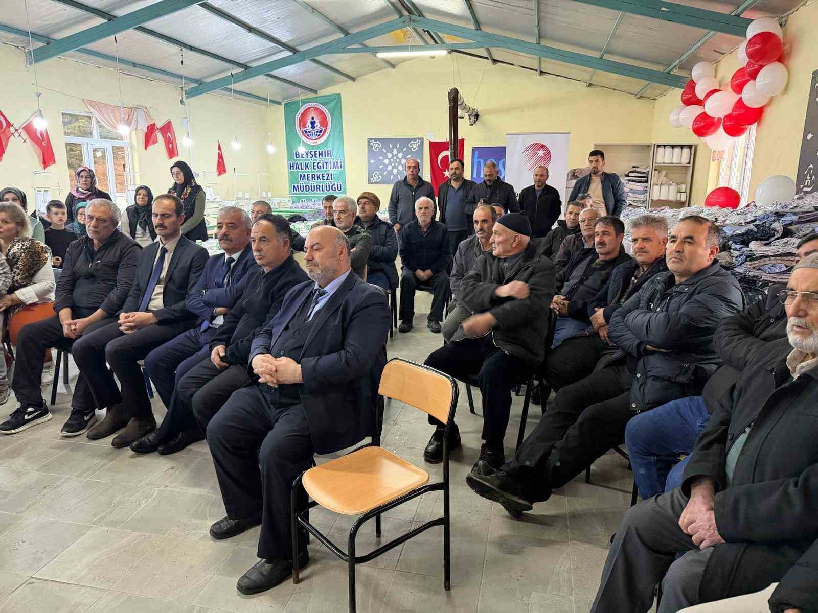 Beyşehir’de kadınlara istihdam hamlesi
