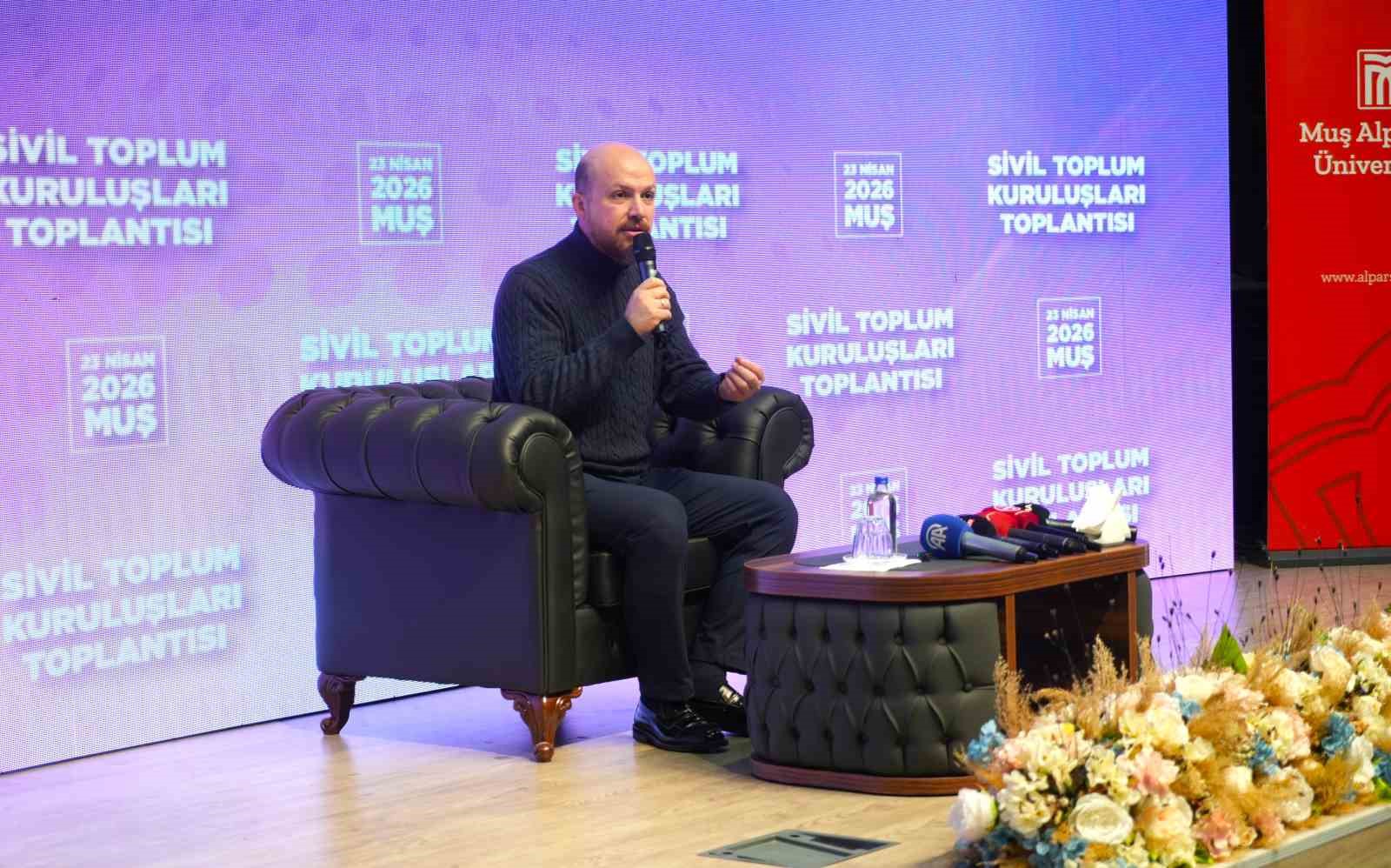Bilal Erdoğan, Muş’ta STK temsilcileriyle buluştu
