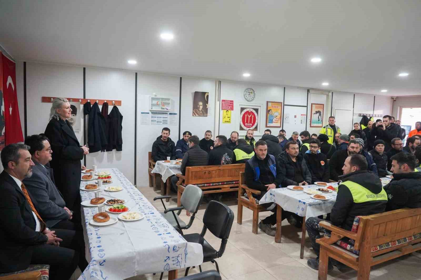 Bilecik Belediyesi atölye biriminde çalışmalar değerlendirildi
