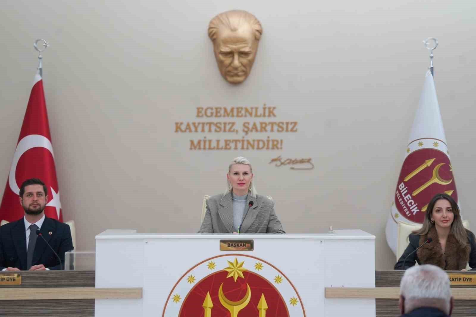 Bilecik Belediyesi Ocak Ayı Belediye Meclis toplantısı
