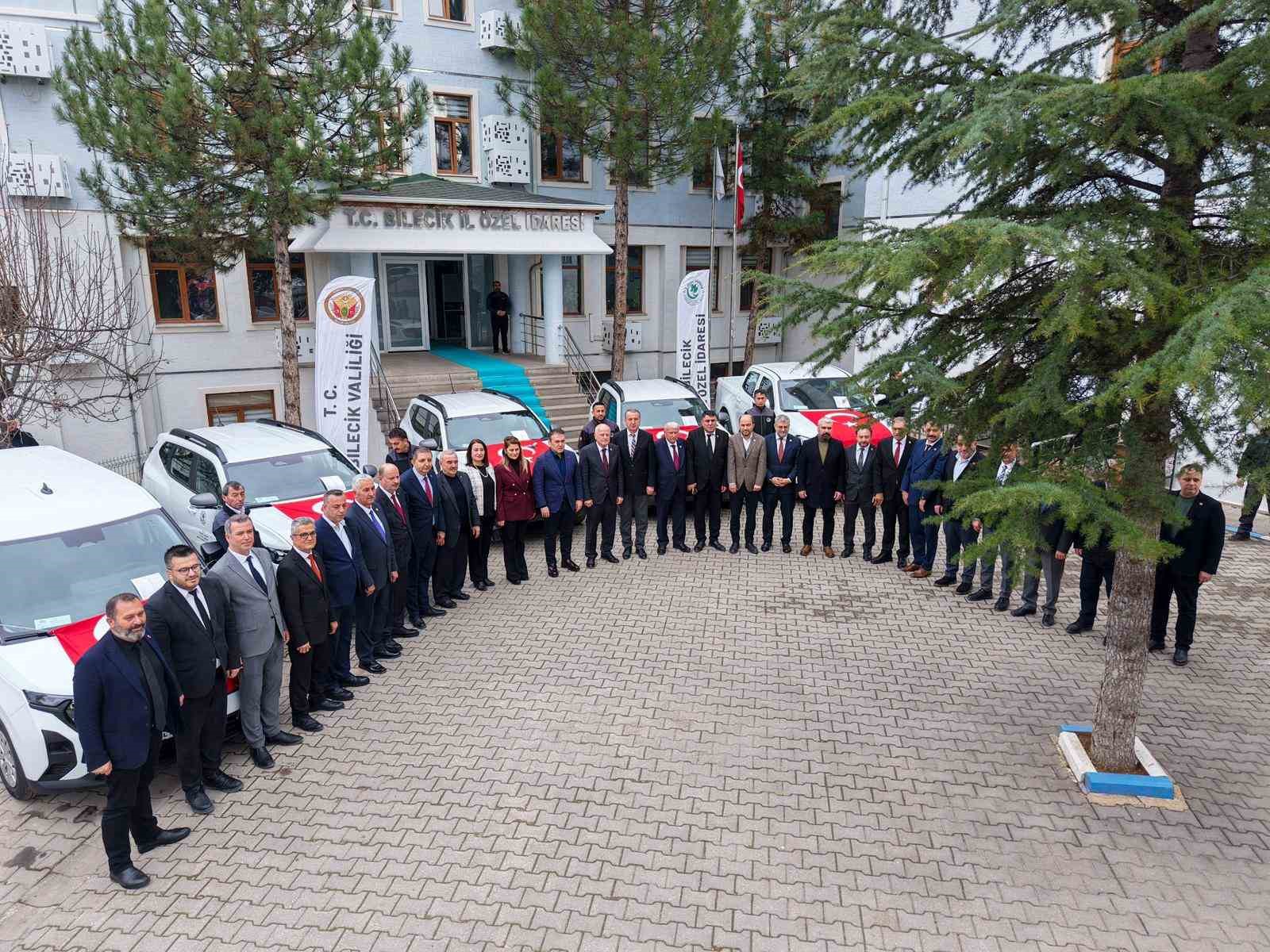 Bilecik İl Özel İdaresi araç filosunu güçlendiriyor
