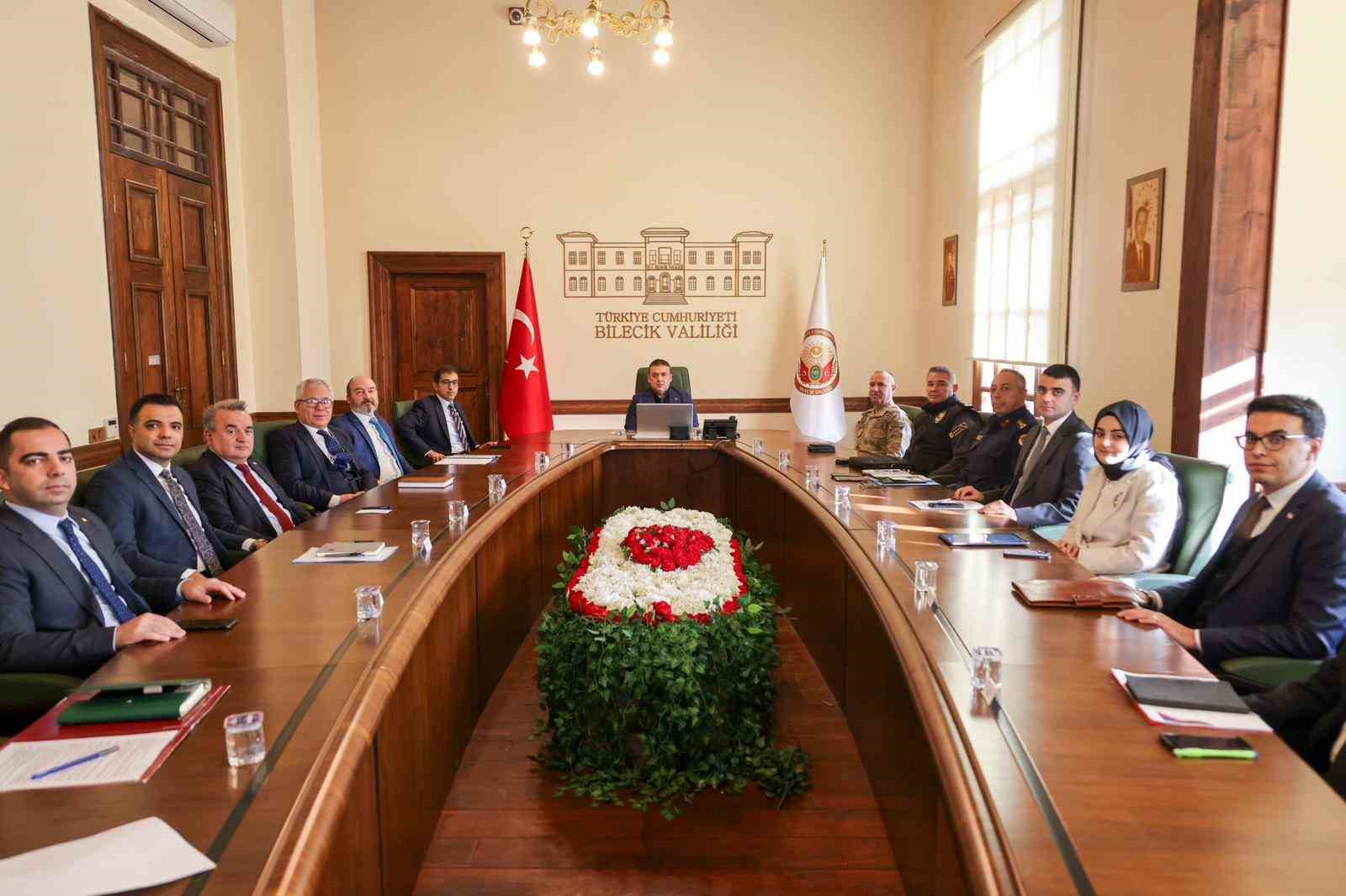 Bilecik’in asayişi masaya yatırıldı
