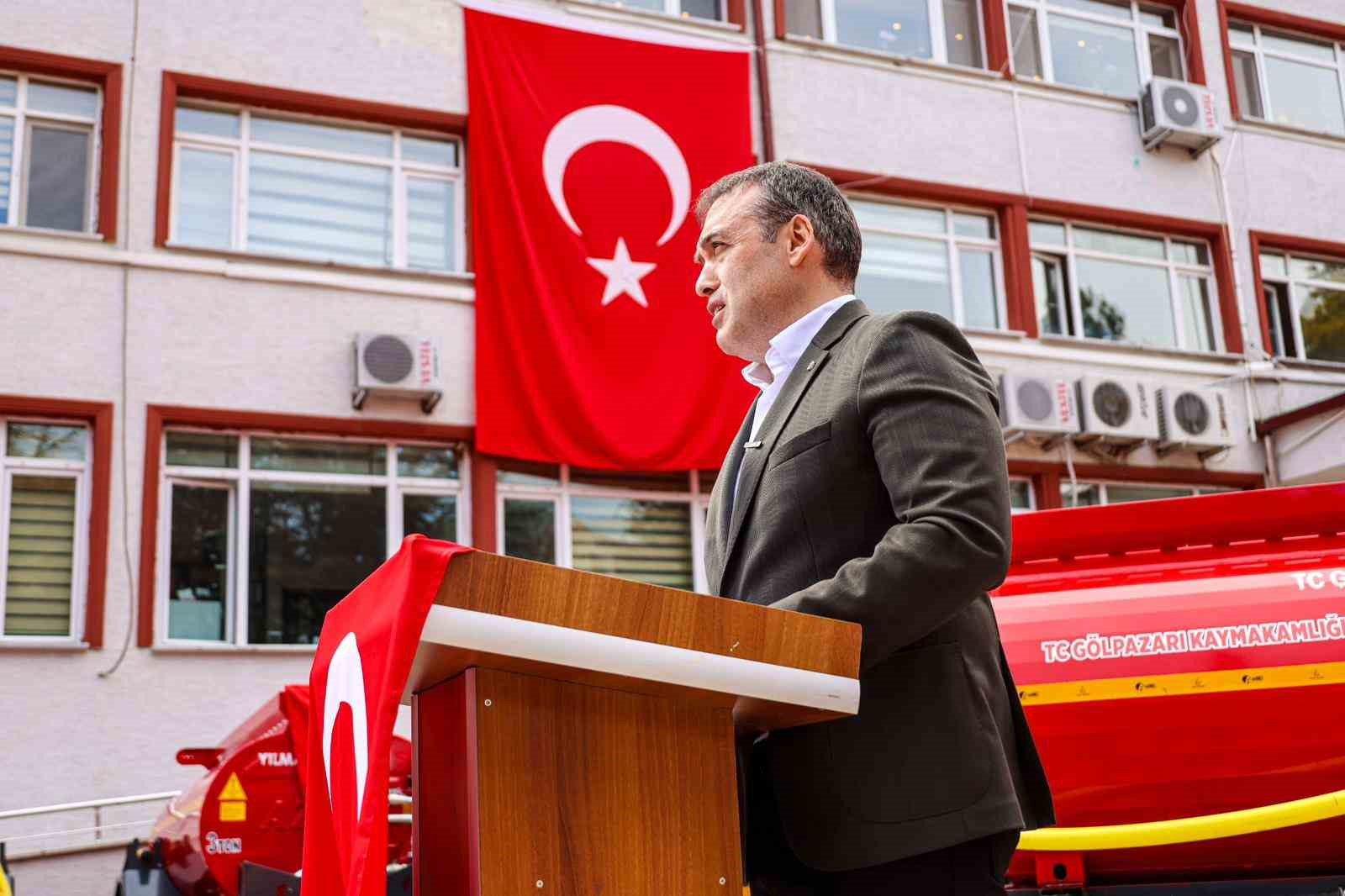 Bilecik’te 31 adet yangın söndürme tankeri köylere dağıtıldı
