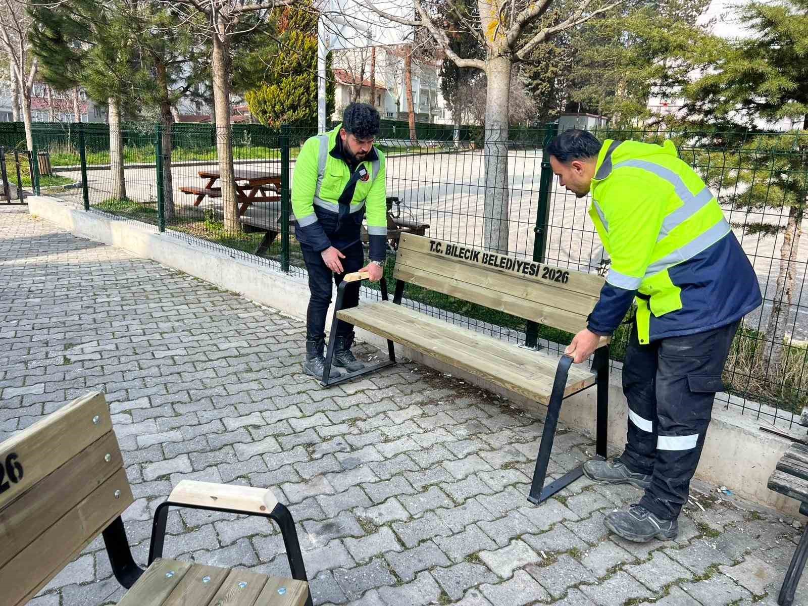 Bilecik’te bahar hazırlıkları başladı
