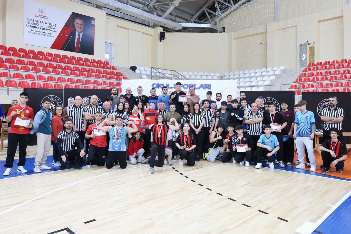 Bilecik’te Bilek Güreşi Gençler B Grup Müsabakaları tamamlandı
