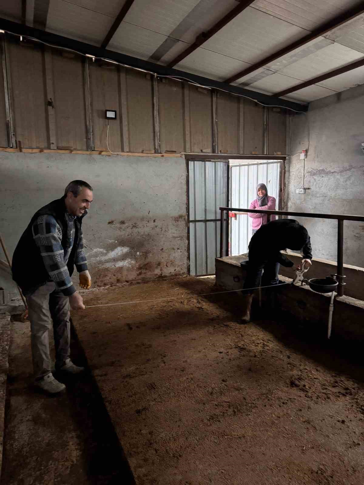 Bilecik’te büyükbaş hayvancılık işletmelerinde kapasite kontrolleri

