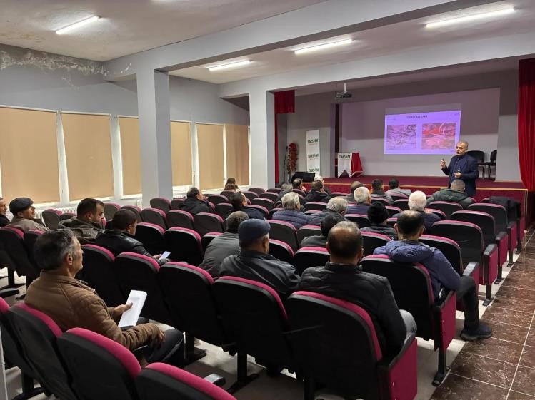 Bilecik’te çiftçiler bilgilendirildi
