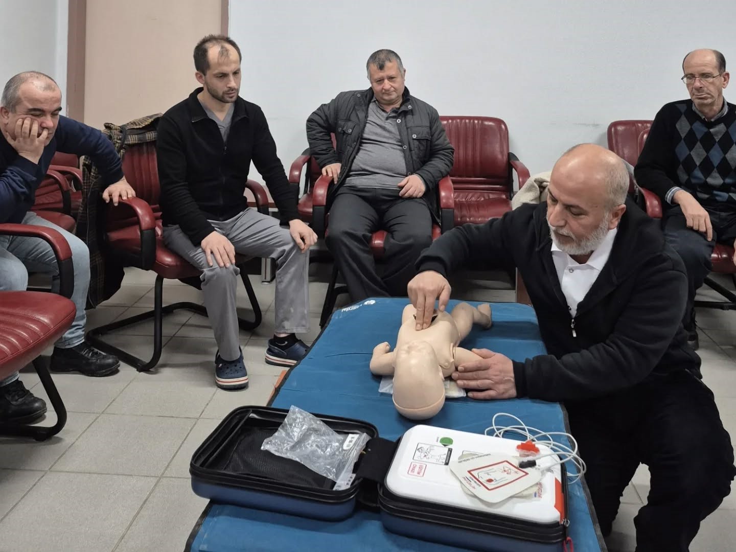 Bilecik’te huzurevi personeli ‘Temel İlkyardım’ eğitimini tamamladı
