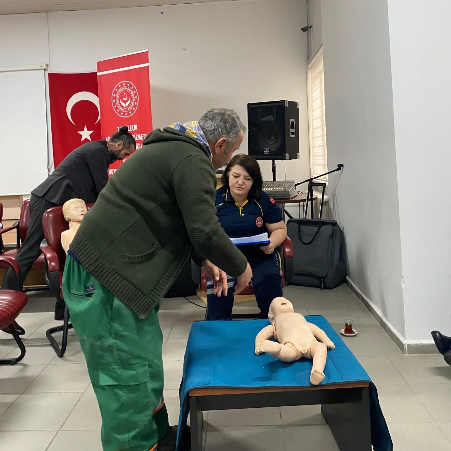 Bilecik’te huzurevi personeli ‘Temel İlkyardım’ eğitimini tamamladı
