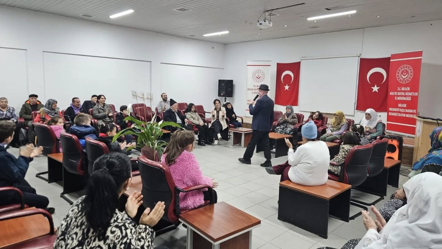 Bilecik’te huzurevi sakinlerine anlamlı buluşma
