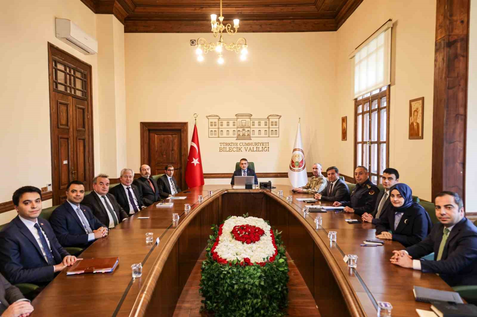 Bilecik’te İl Asayiş ve Güvenlik Toplantısı yapıldı
