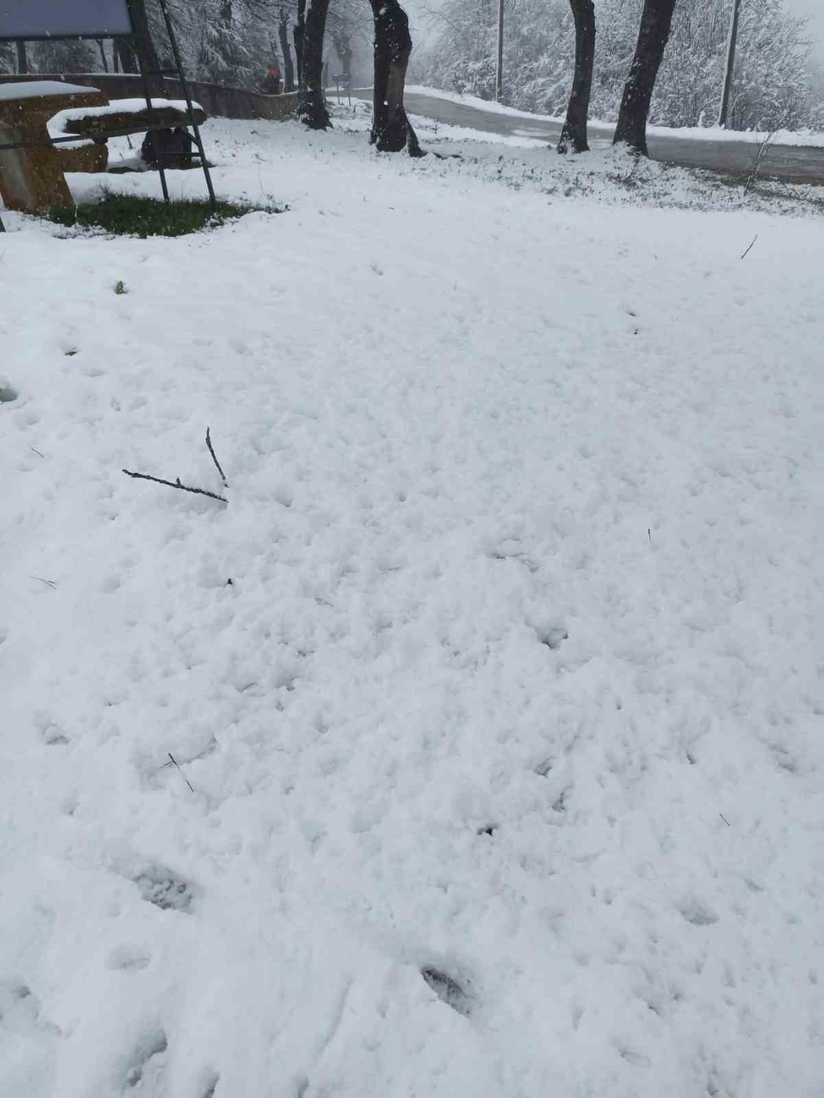 Bilecik’te kar sürprizi
