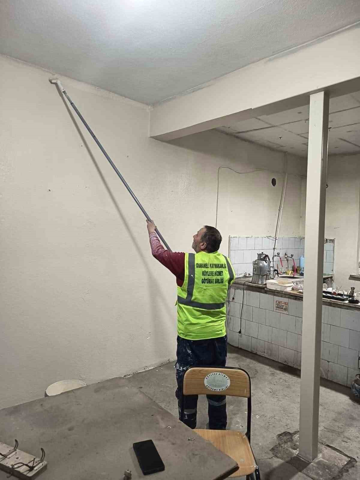 Bilecik’te köy konaklarına bakım ve onarım yapıldı
