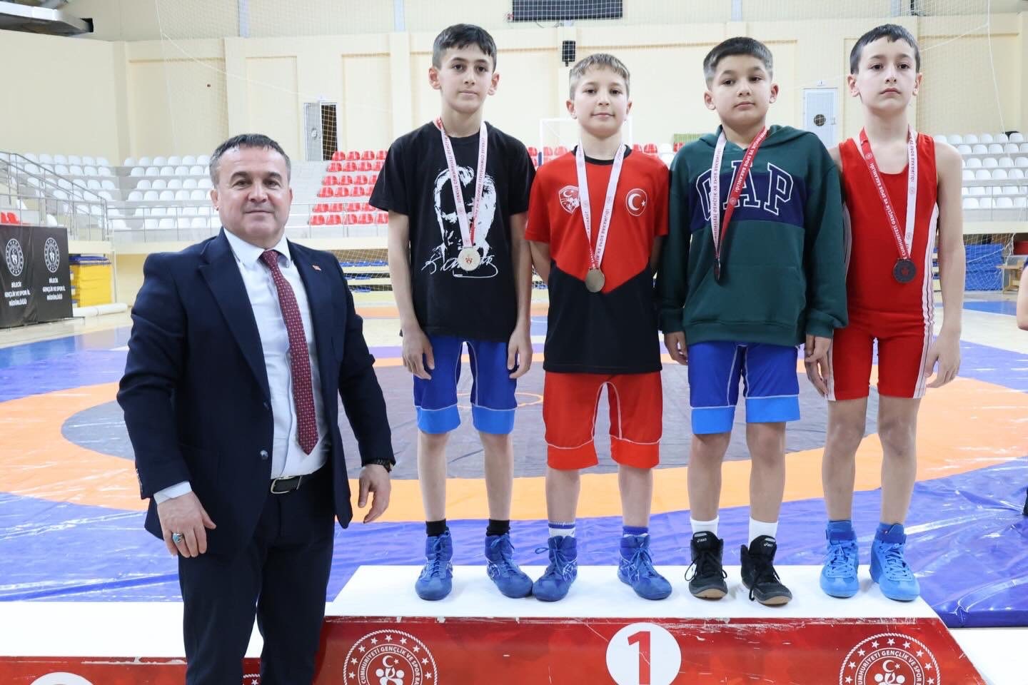 Bilecik’te Küçükler Serbest Stil Güreş İl Seçmesi tamamlandı
