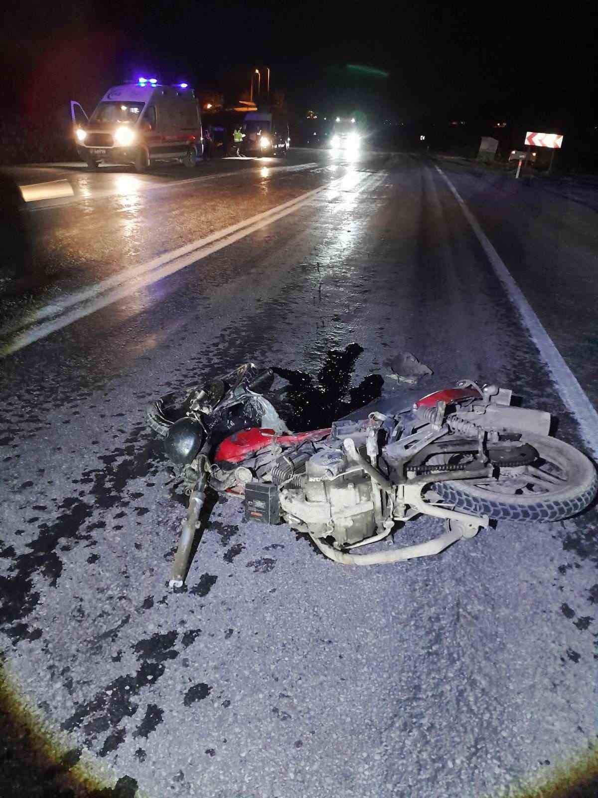 Bilecik’te motosiklet sürücüsü hayatını kaybetti
