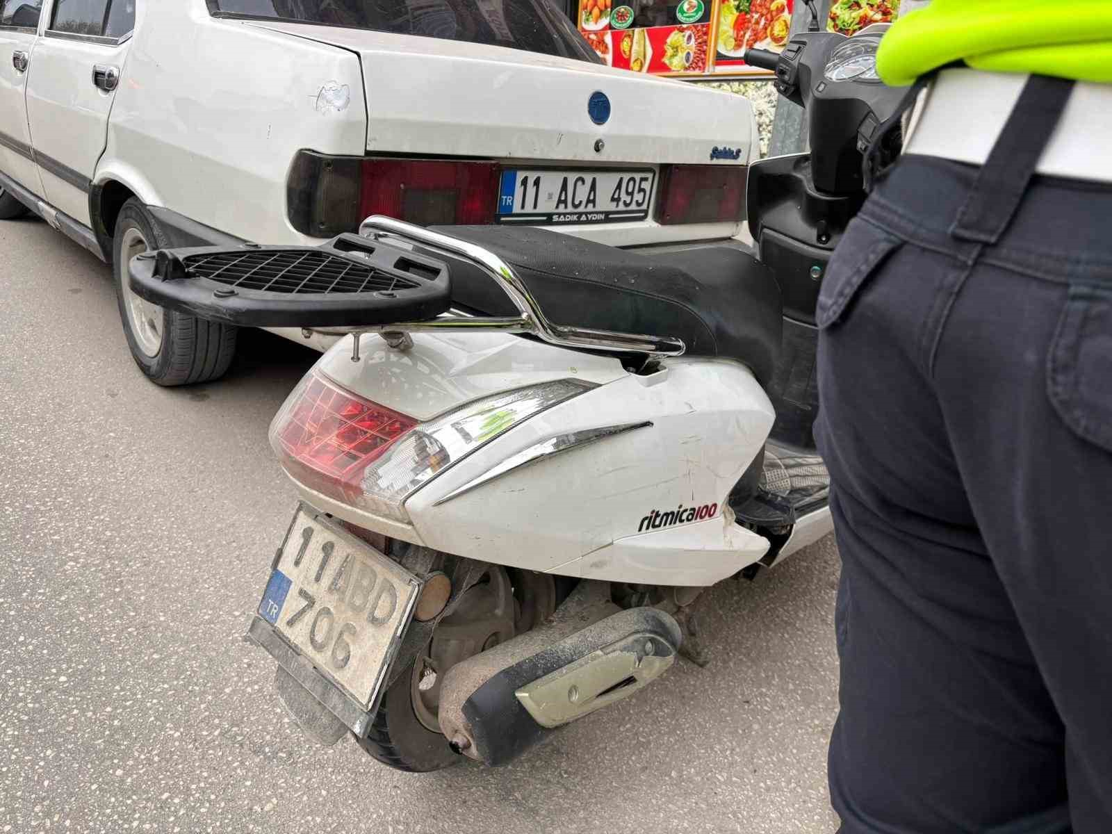 Bilecik’te motosiklet yayaya çarptı, 1 yaralandı
