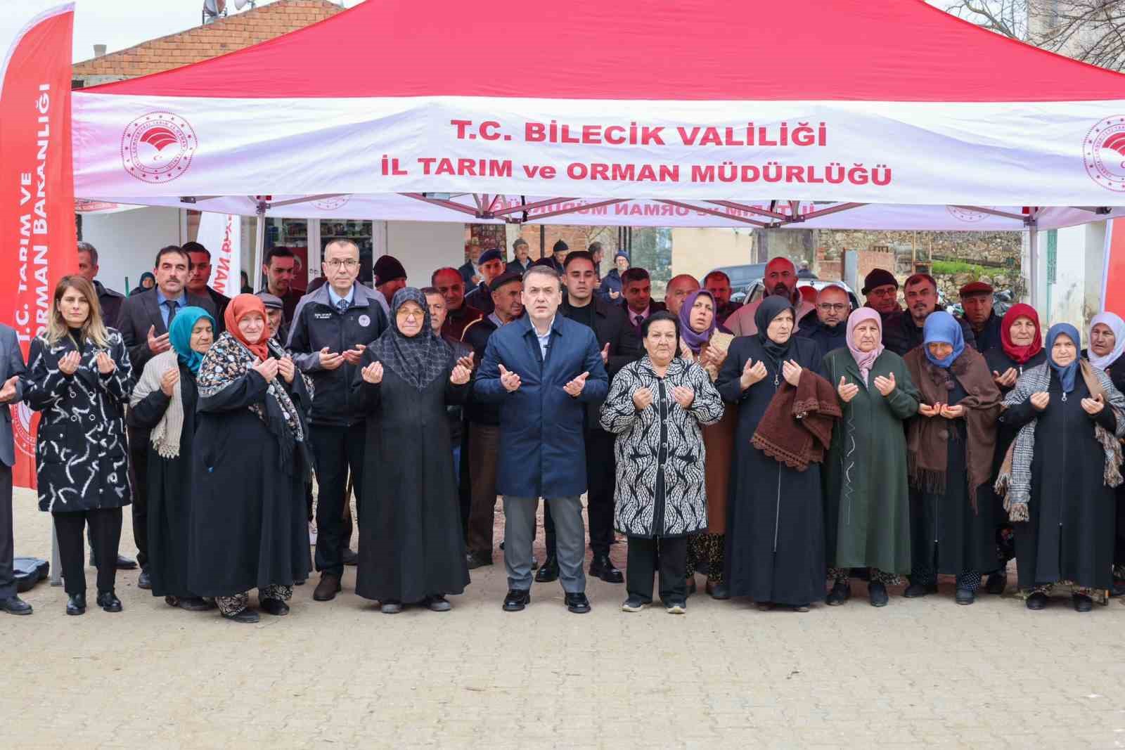 Bilecik’te ‘Nohut Tohumu Dağıtım’ programı gerçekleştirildi
