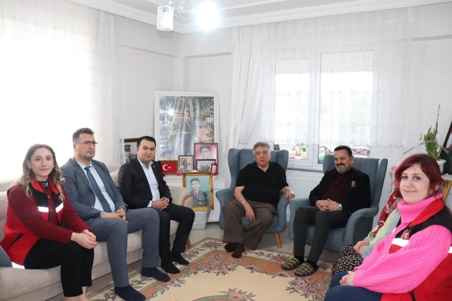 Bilecik’te şehit ailesi ile anlamlı buluşma
