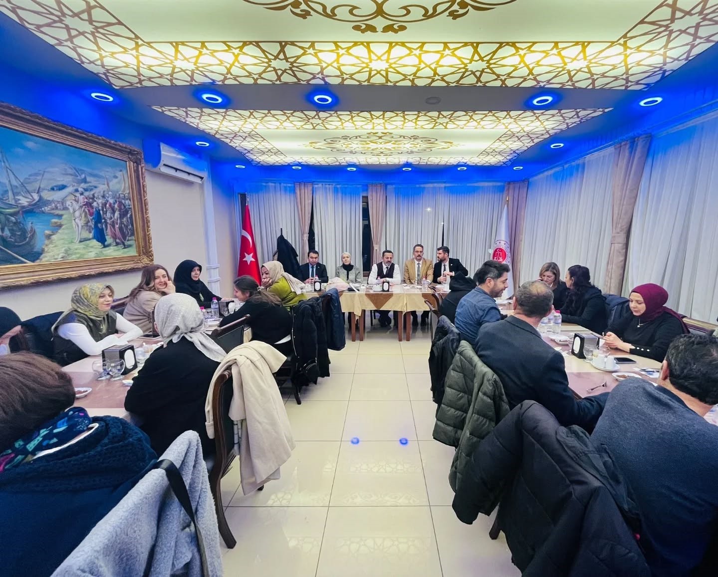 Bilecik’te şehit yakını personele veda yemeği
