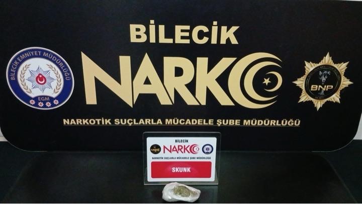 Bilecik’te skunk operasyonu: 1 gözaltı
