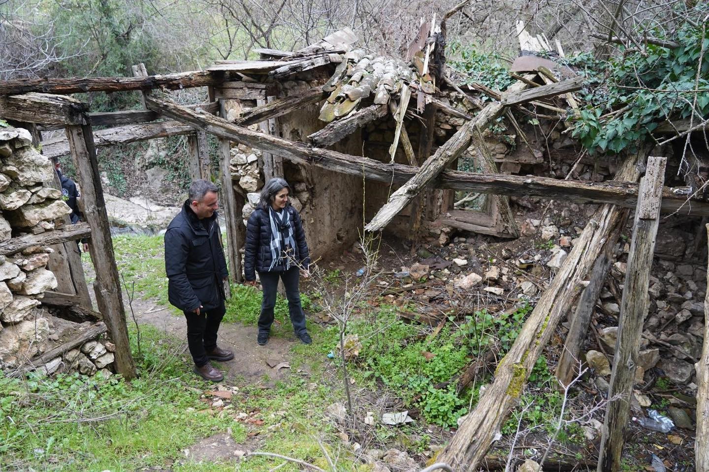 Bilecik’te tarihi değirmen için 3 boyutlu tarama çalışması
