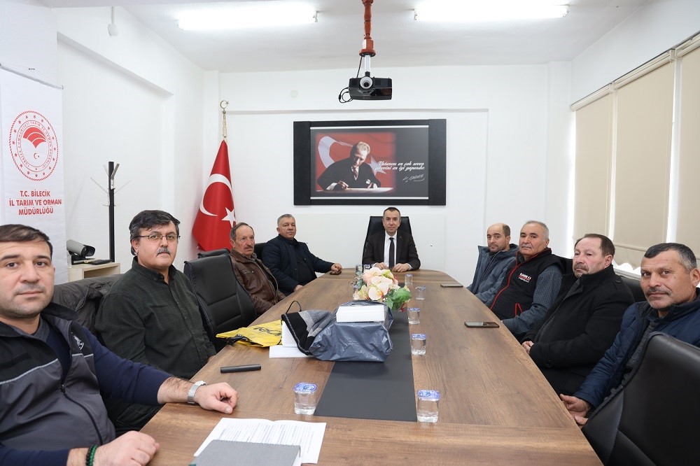 Bilecik’te tarımsal çalışmalar değerlendirildi
