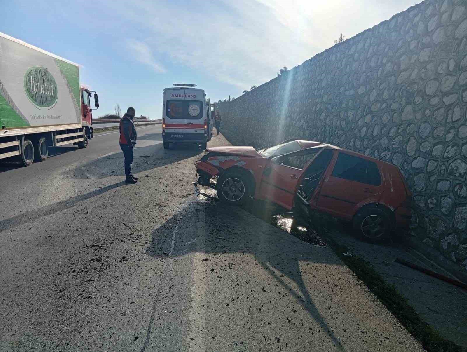 Bilecik’te trafik kazası: 2 yaralı
