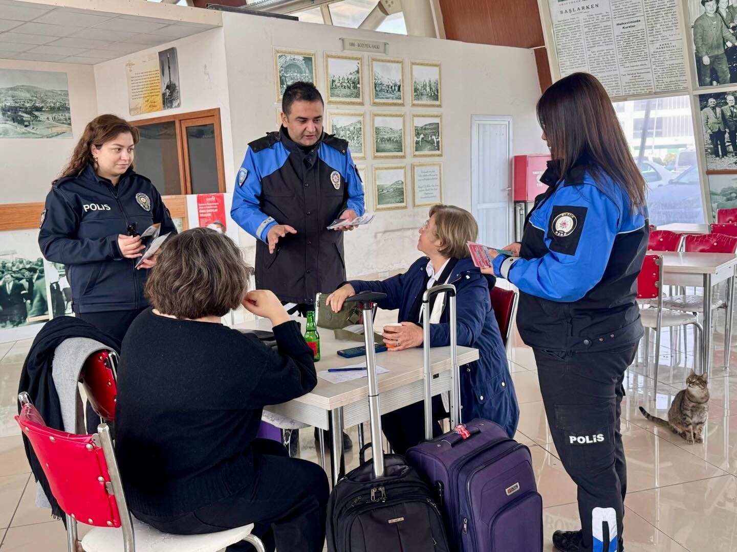 Bilecik’te vatandaşlara güvenlik bilgilendirmesi
