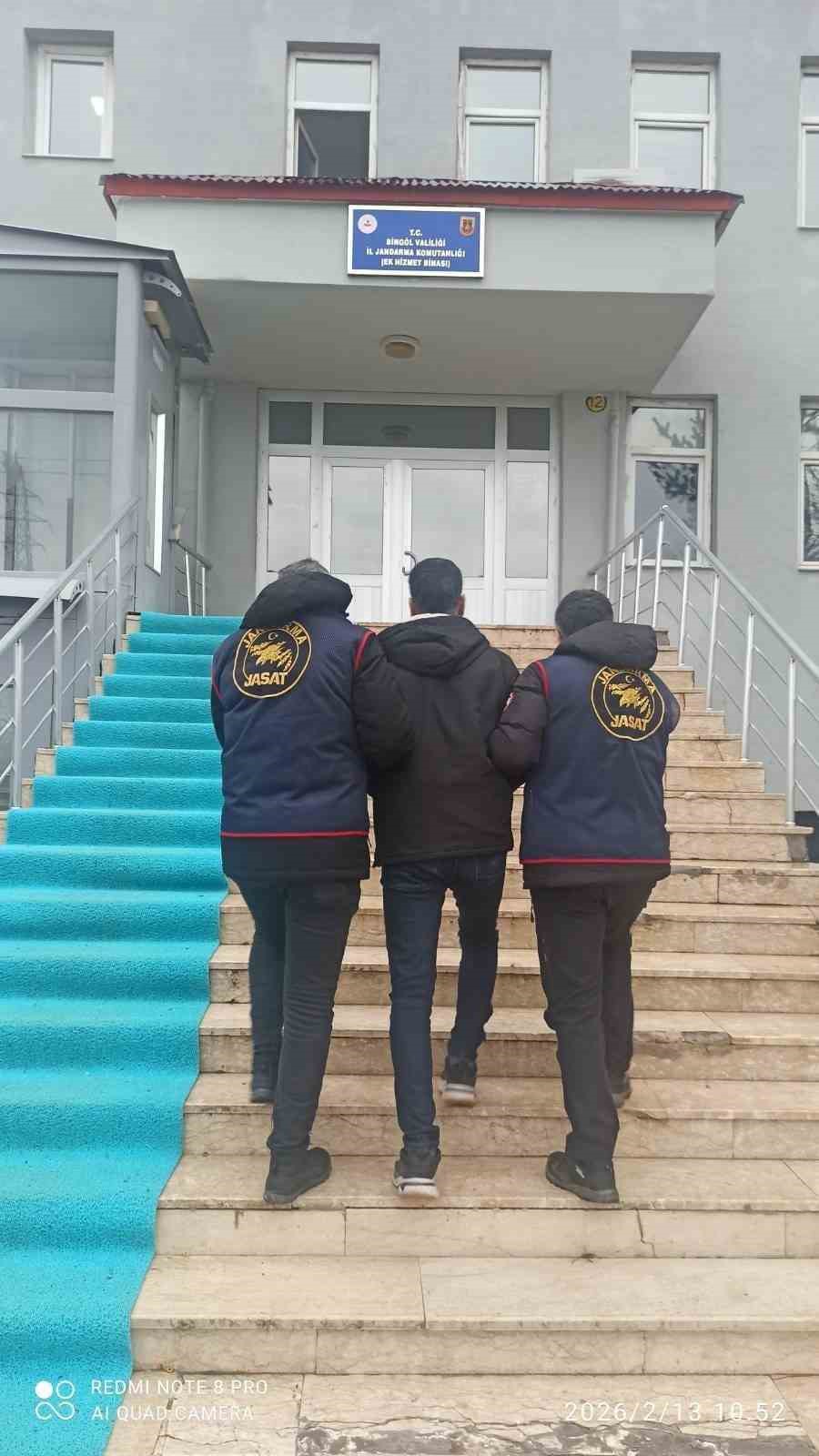 Bingöl’de aranan 6 şüpheli yakalandı
