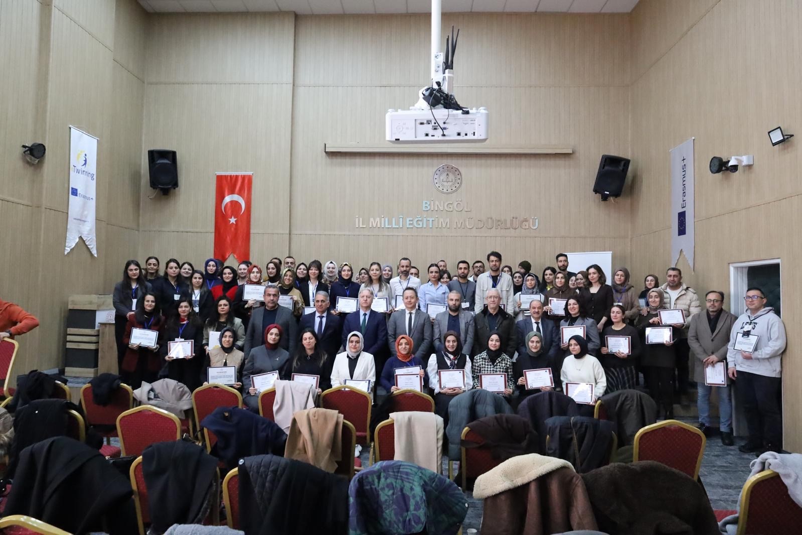 Bingöl’de eTwinning Çalıştayı ödül töreniyle tamamlandı
