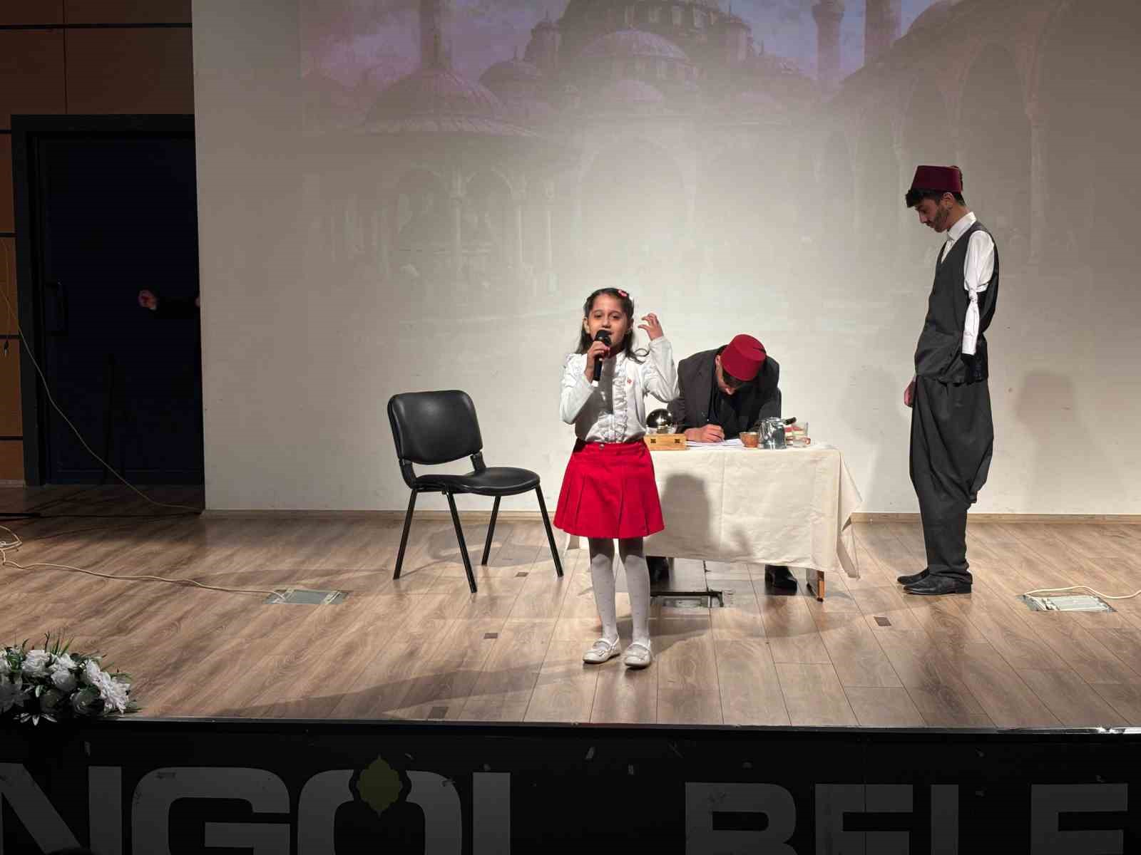 Bingöl’de İstiklal Marşı’nın kabulünün 105. yılı kutlandı
