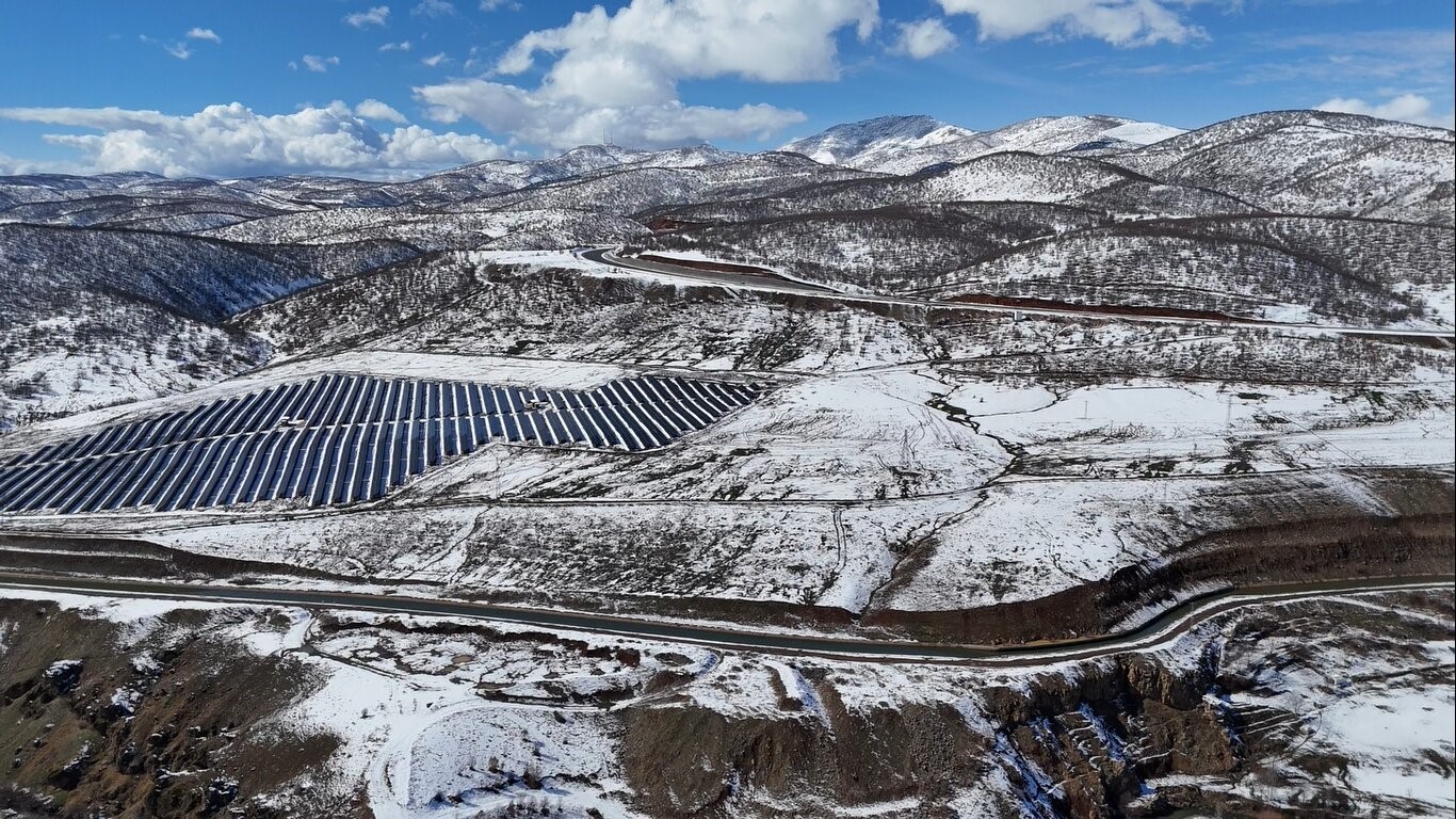 Bingöl’de kar sonrası güzel manzaralar ortaya çıktı

