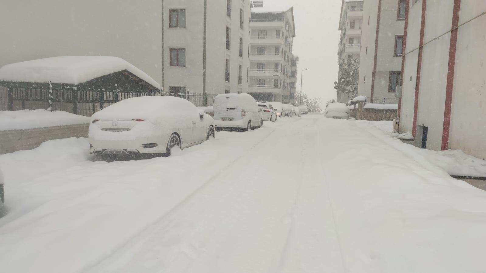 Bingöl’de kar yağışı aralıksız devam ediyor
