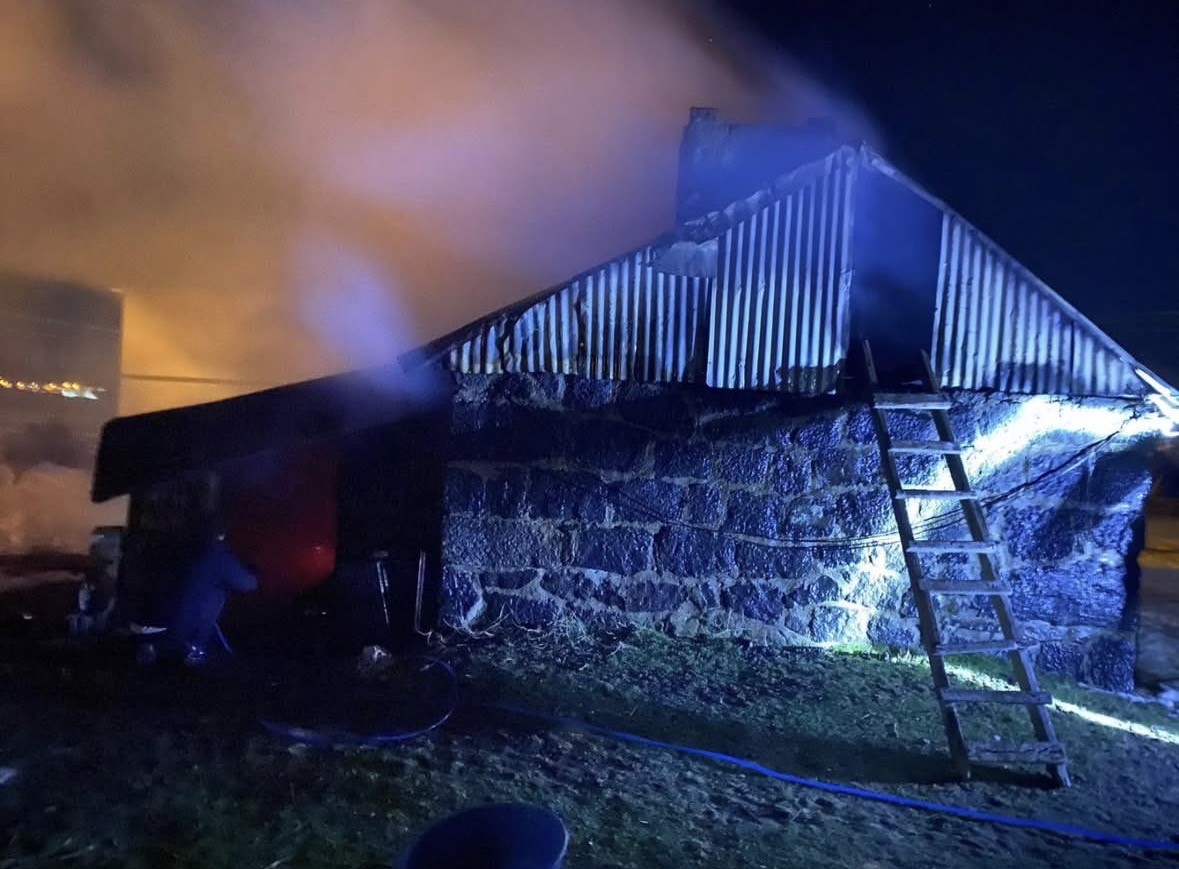 Bingöl’de odunlukta çıkan yangın paniğe neden oldu
