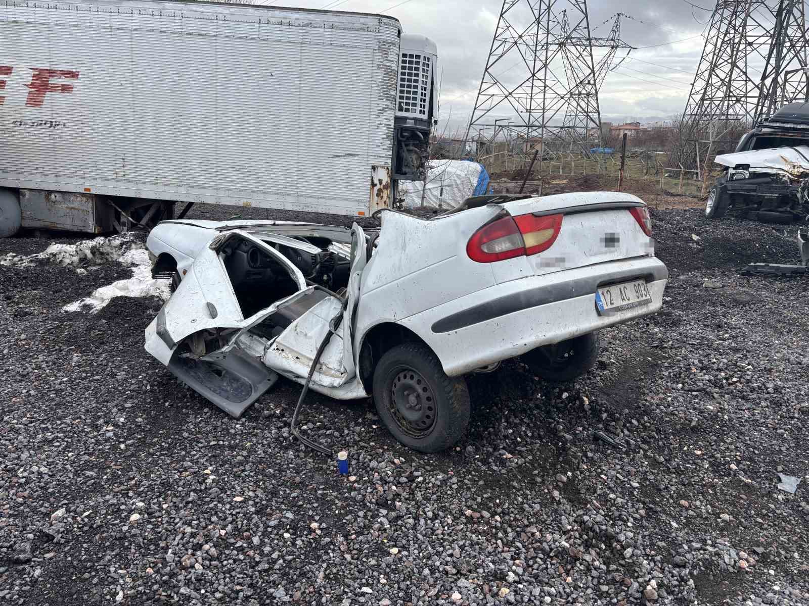 Bingöl’de trafik kazası: 1 ölü
