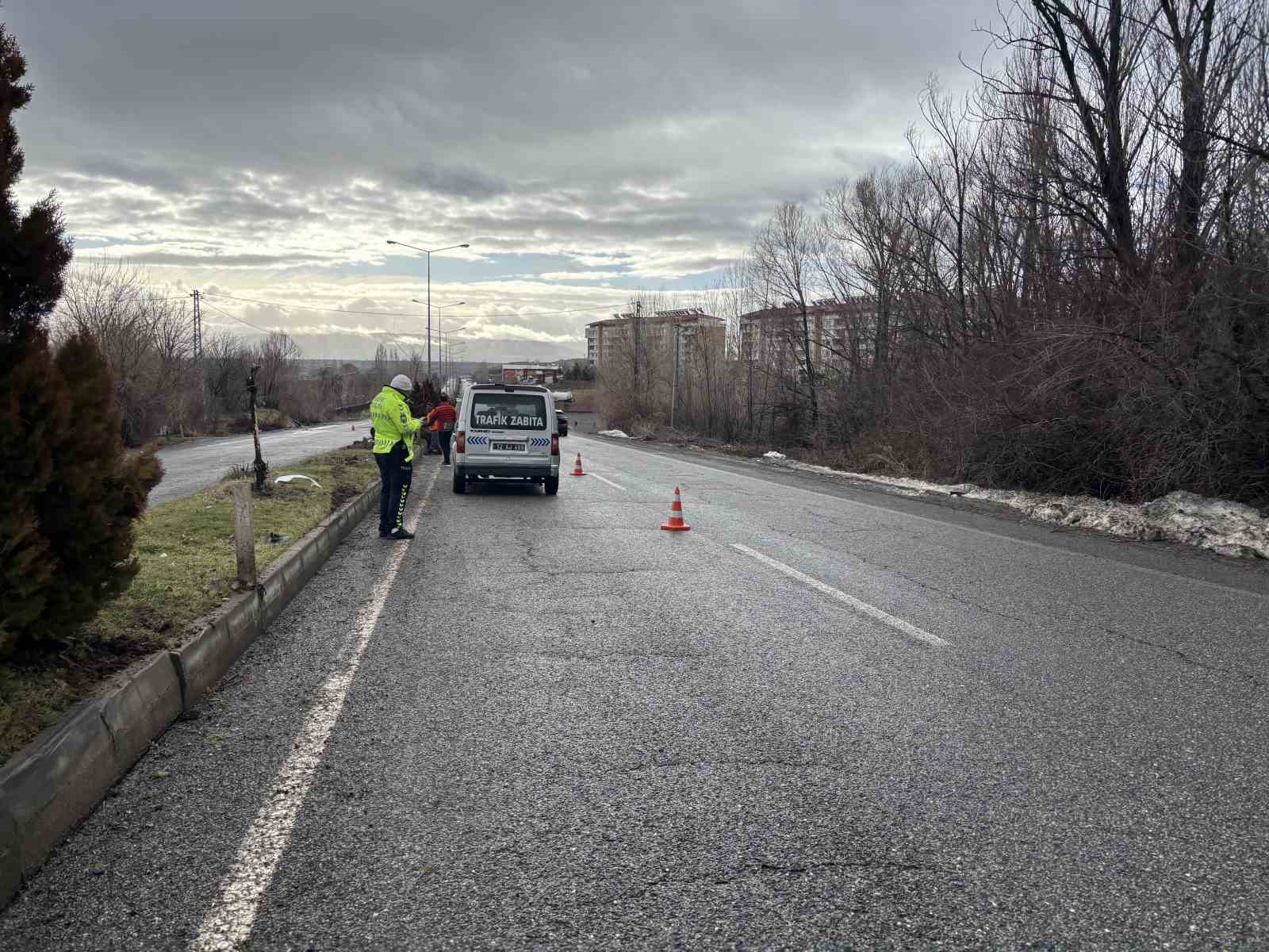 Bingöl’de trafik kazası: 1 ölü
