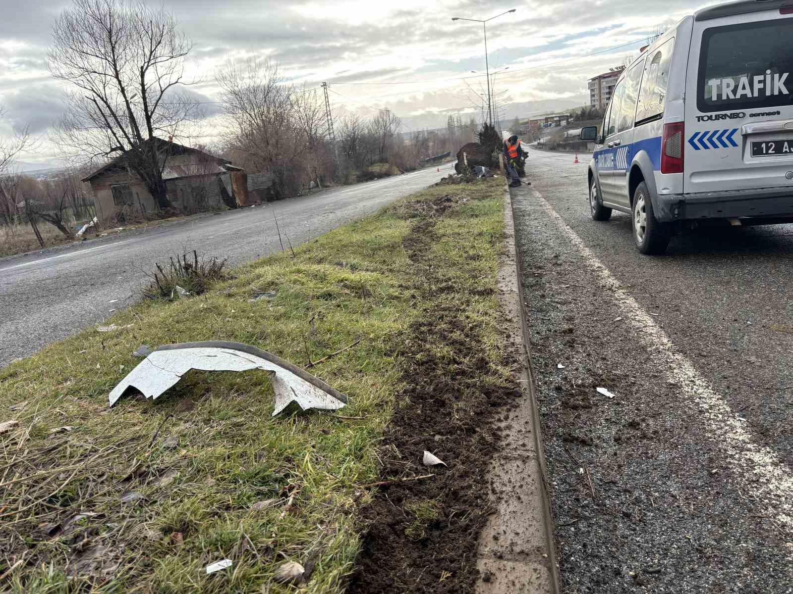 Bingöl’de trafik kazası: 1 ölü
