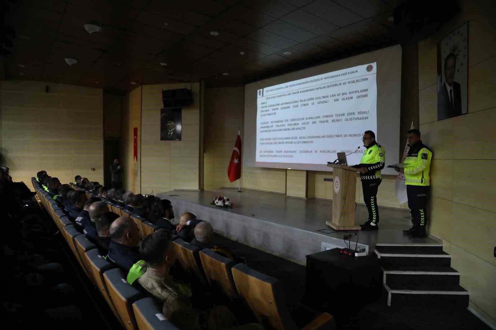 Bingöl’de yeni trafik düzenlemeleri ele alındı
