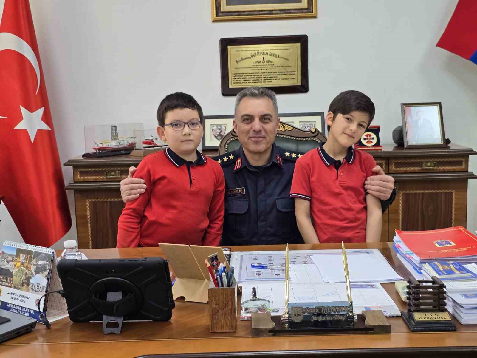 Bir günlüğüne Yozgat İl Jandarma Komutanı oldular
