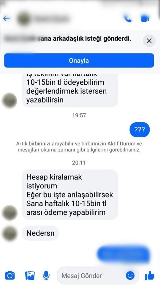 Bir IBAN ricası sizi hapse yollayabilir
