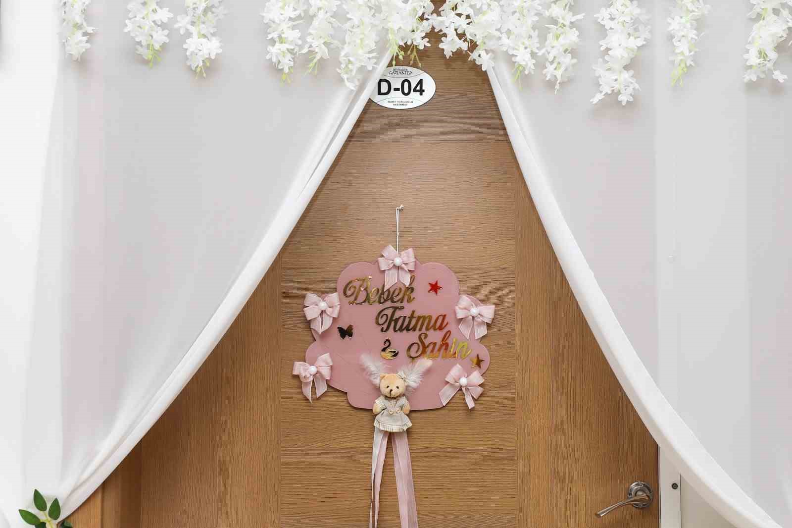 "Bir Umut Bir Can" tüp bebek desteği projesinin ilk bebeği dünyaya geldi
