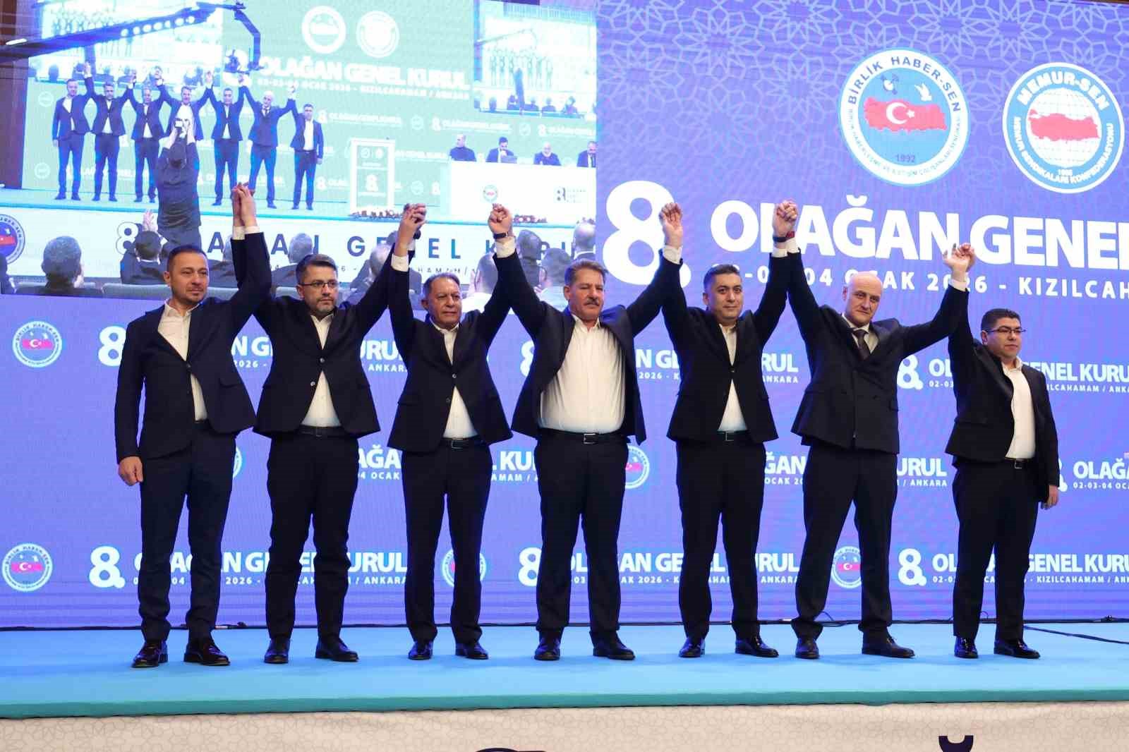 Birlik Haber-Sen 8. Olağan Genel Kurulu’nda Ömer Budak güven tazeledi
Birlik Haber-Sen 8. Olağan Genel Kurulu’nda Ömer Budak güven tazeledi
