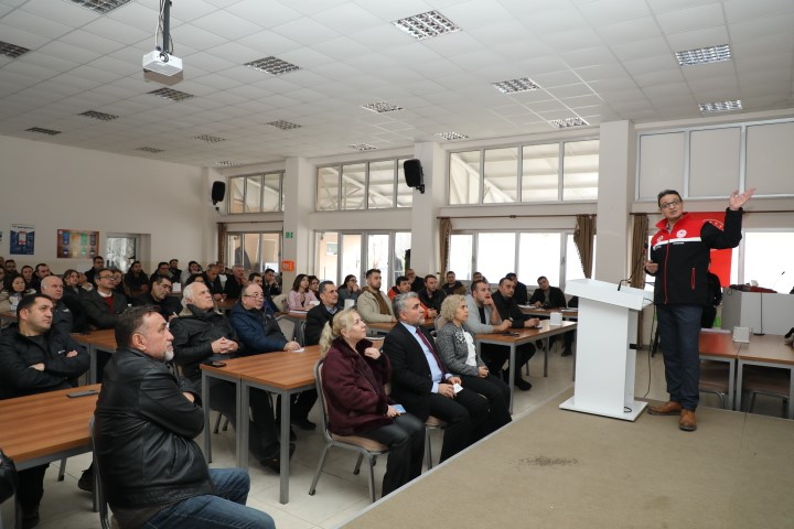Bitki koruma ürünleri hakkında bilgilendirme toplantısı yapıldı
