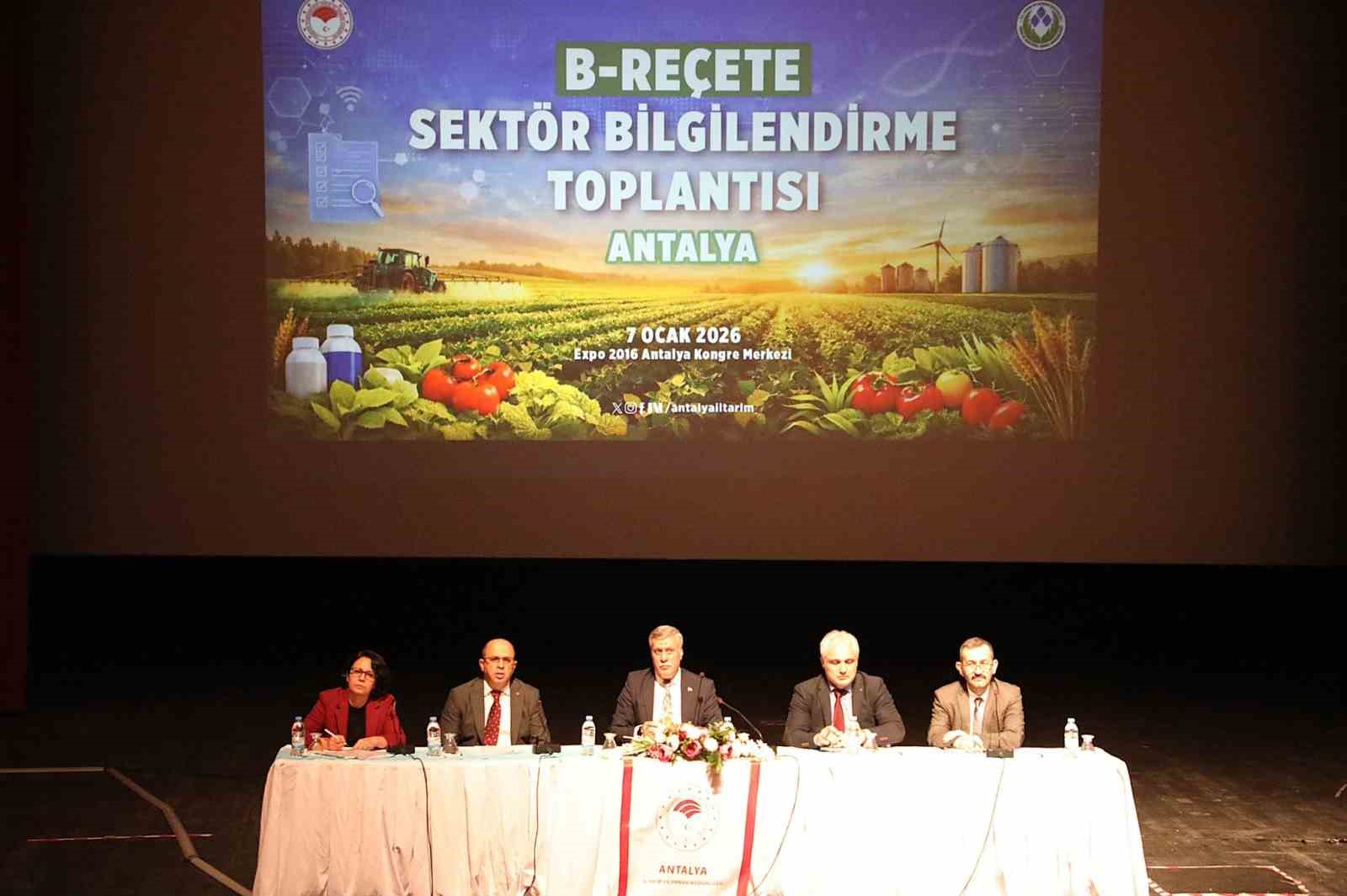 Bitki koruma ürünlerinin doğru kullanımı izlenecek
Bitki koruma ürünlerinin doğru kullanımı izlenecek