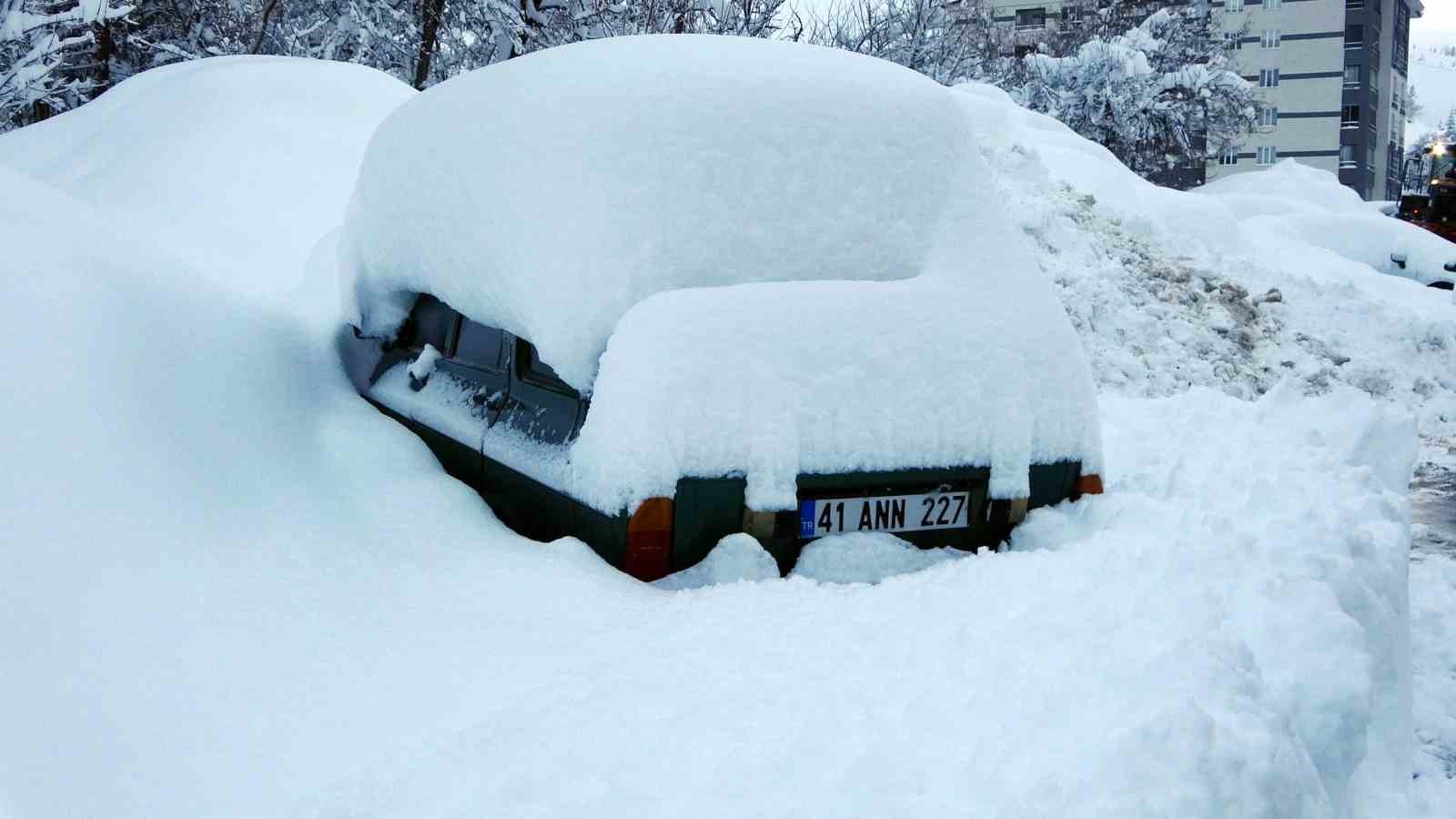 Bitlis mart ayında kara gömüldü
