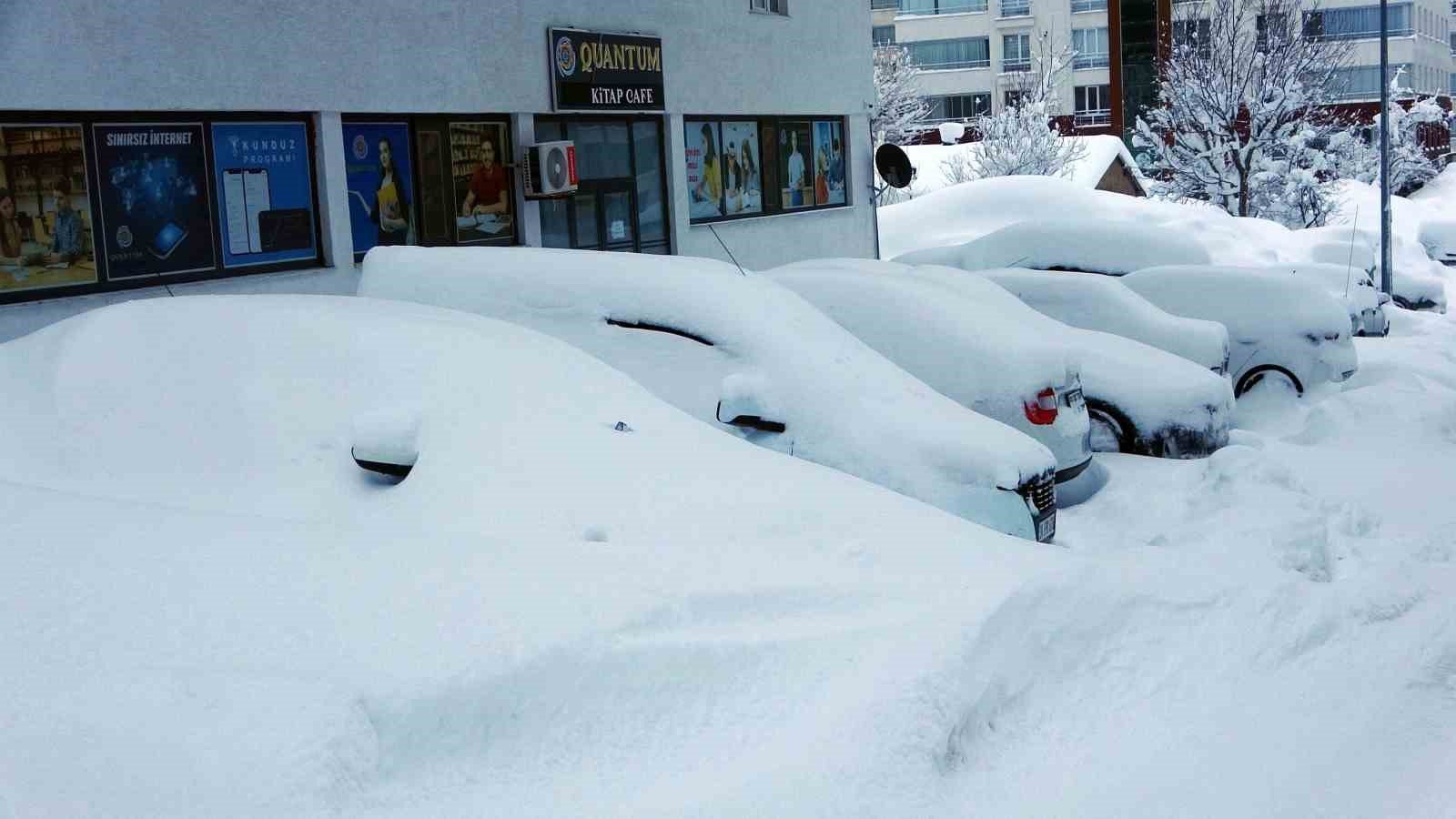 Bitlis mart ayında kara gömüldü

